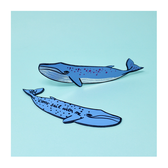 Whale Bookmark