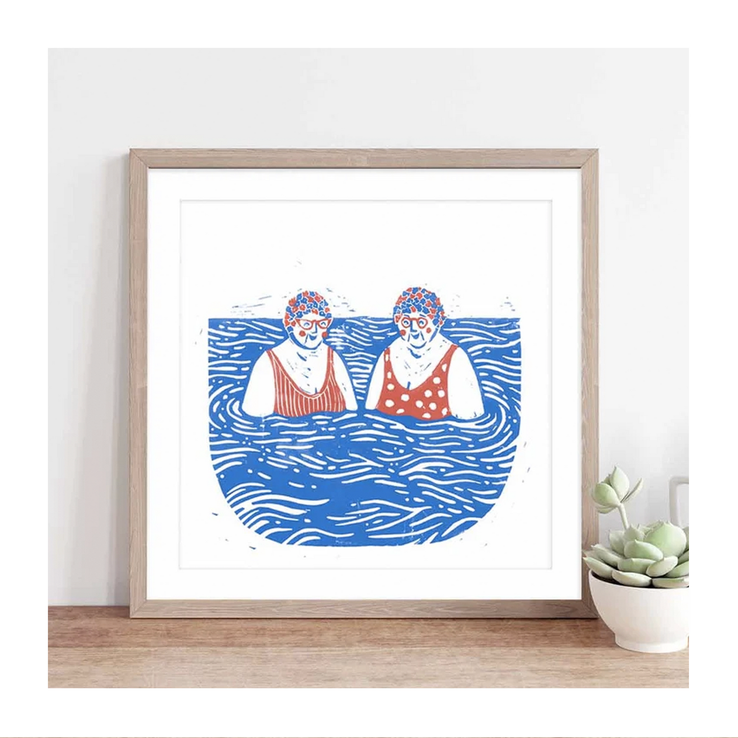Wild Swimming Ladies Print