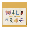 'Wild and Free' Childrens Typographic Print