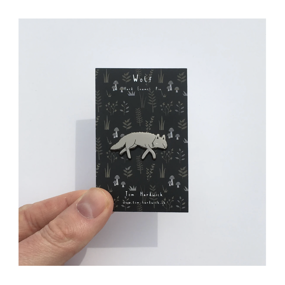 
                  
                    Wolf Enamel Pin
                  
                