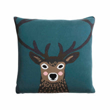 Stag Knitted Statement Cushion