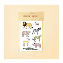 African Animal Sticker Sheet