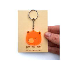  Bear Acrylic Keyring