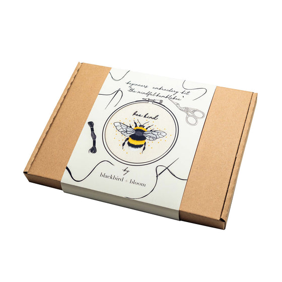 Beginners Embroidery Kit - 'The Mindful Bumblebee'