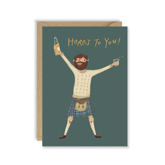 Here's to You Card