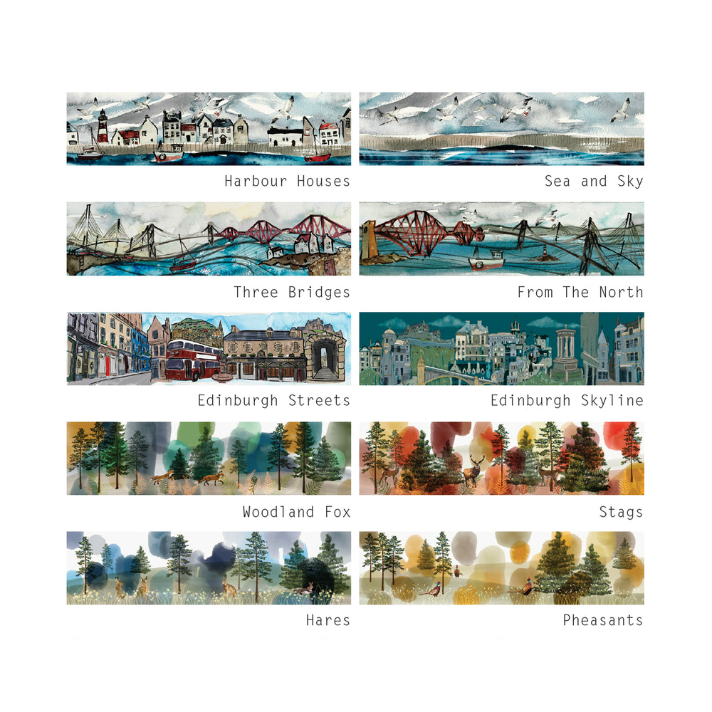 
                  
                    Lampshade designs by illustrator Tori Gray / Harbour Lane Studio
                  
                