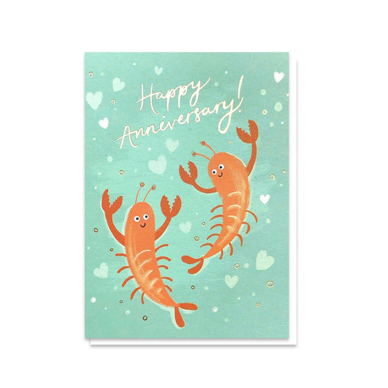 Lobster Anniversary Card