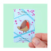 Robin Enamel Pin