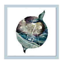  Sea Whale Print