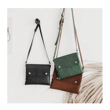  Large Dark Navy Leather Crossbody Handbag