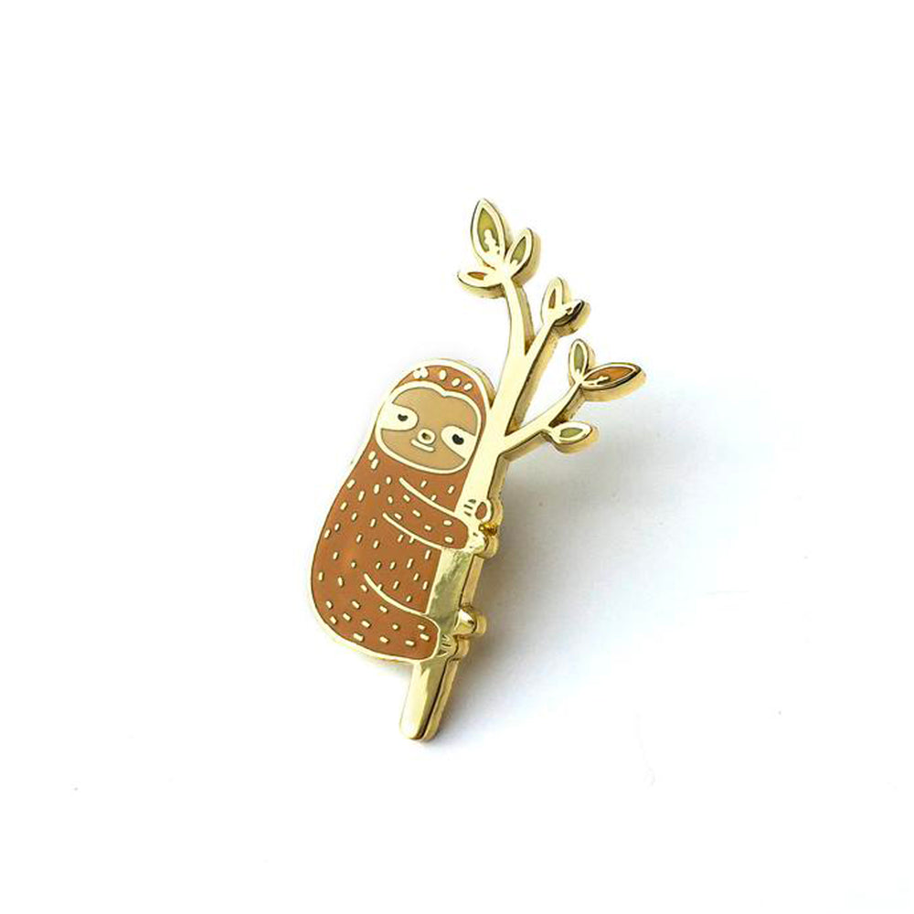 
                  
                    Sloth Enamel Pin
                  
                