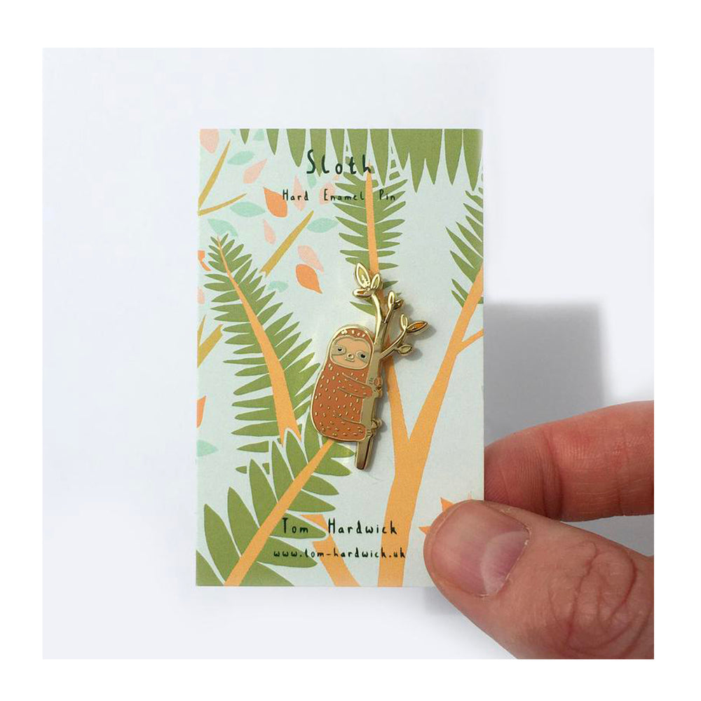 
                  
                    Sloth Enamel Pin
                  
                