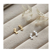  Everyday Three Star Stud Earrings