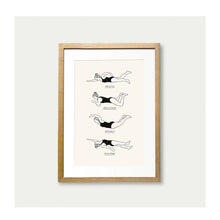  Swimming Strokes Print