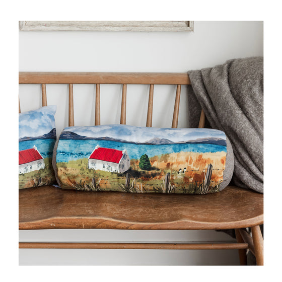 Summer Bothy Bolster Cushion