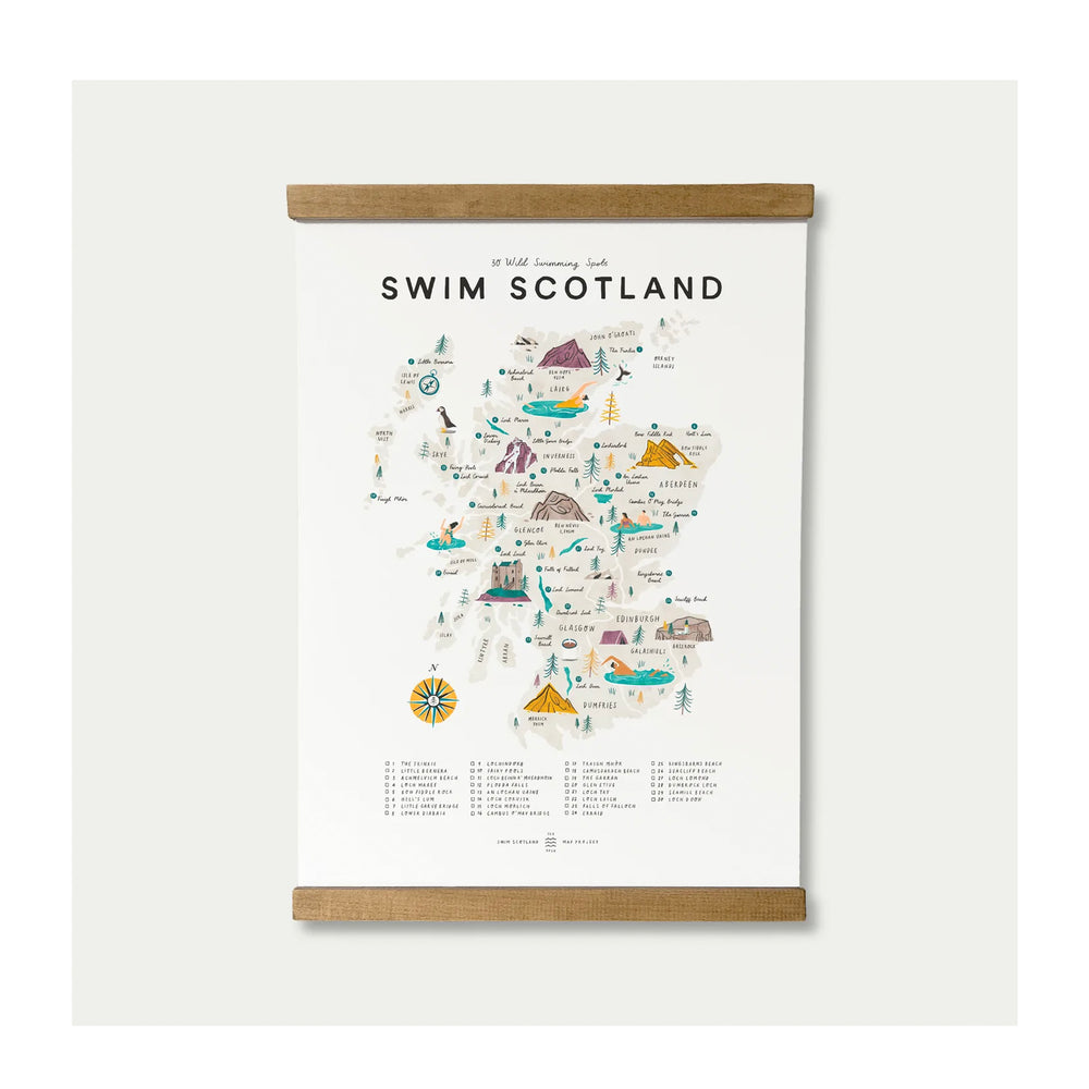 Swim Scotland Print
