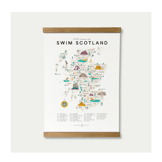 Swim Scotland Print