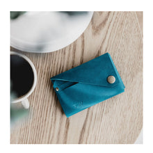  Teal Leather Wallet
