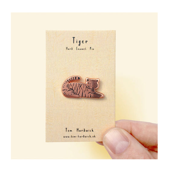 Tiger Enamel Pin
