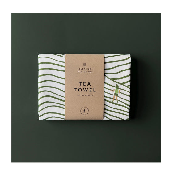 Walking Tea Towel